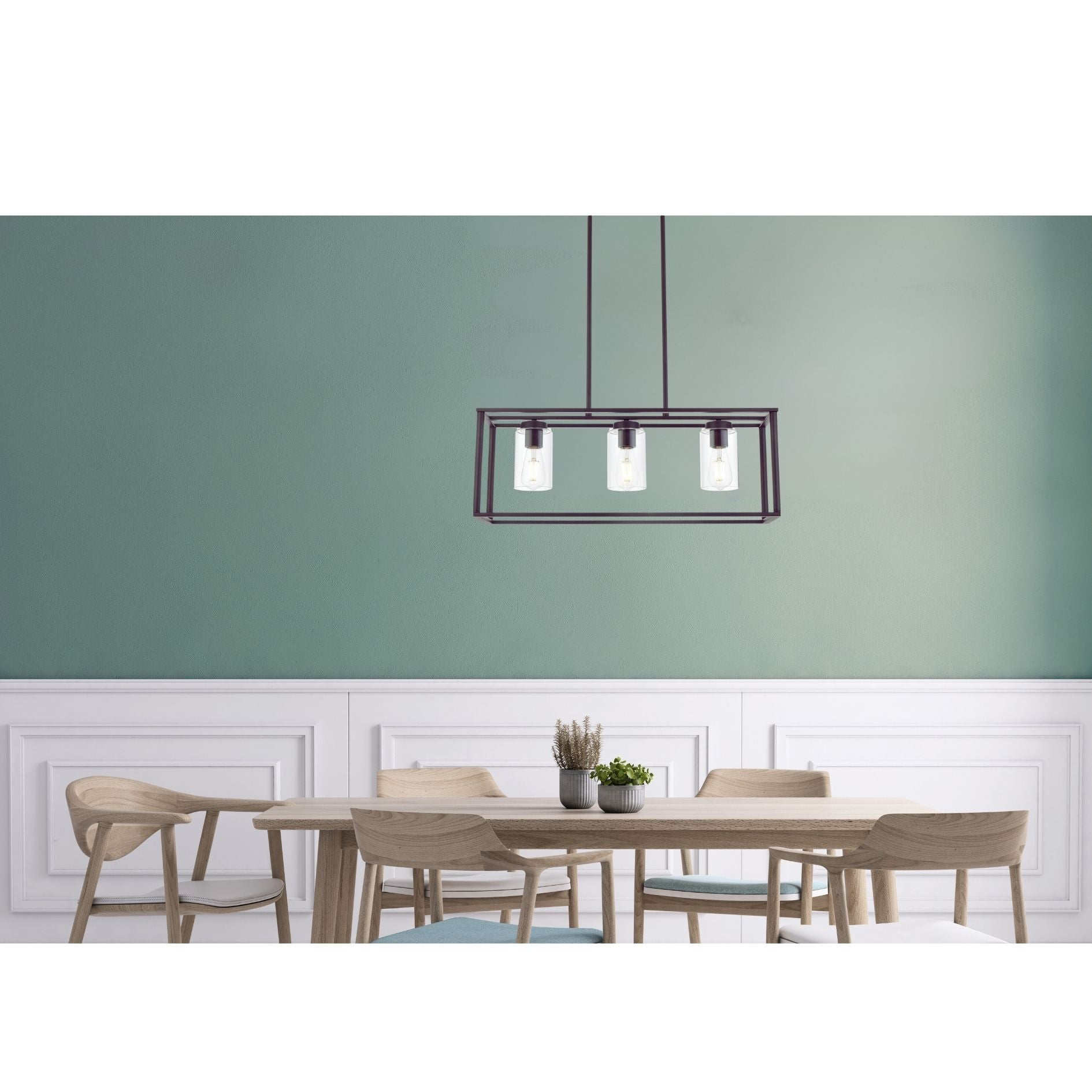 Contemporary 3 Lights Kitchen Chandelier