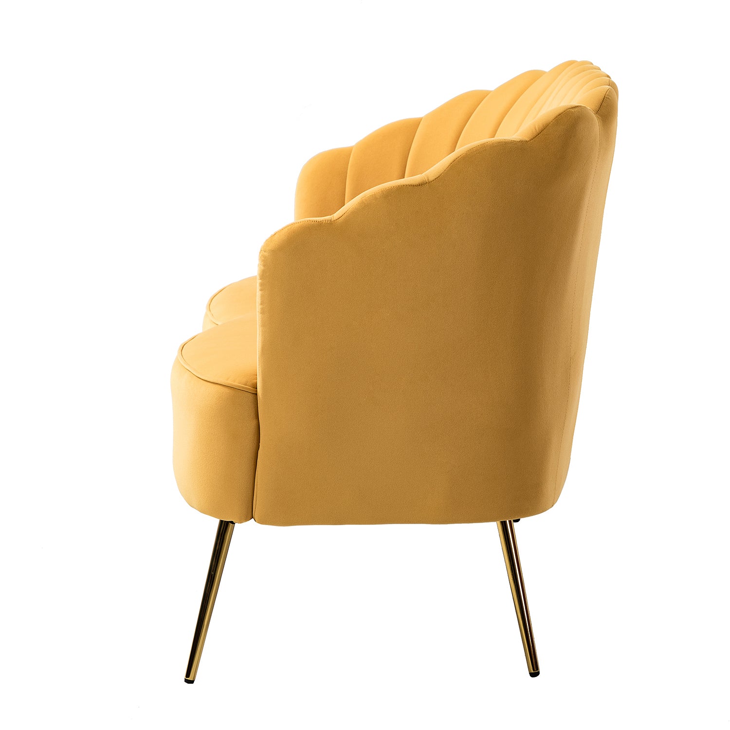 Loveseat Mustard Chair