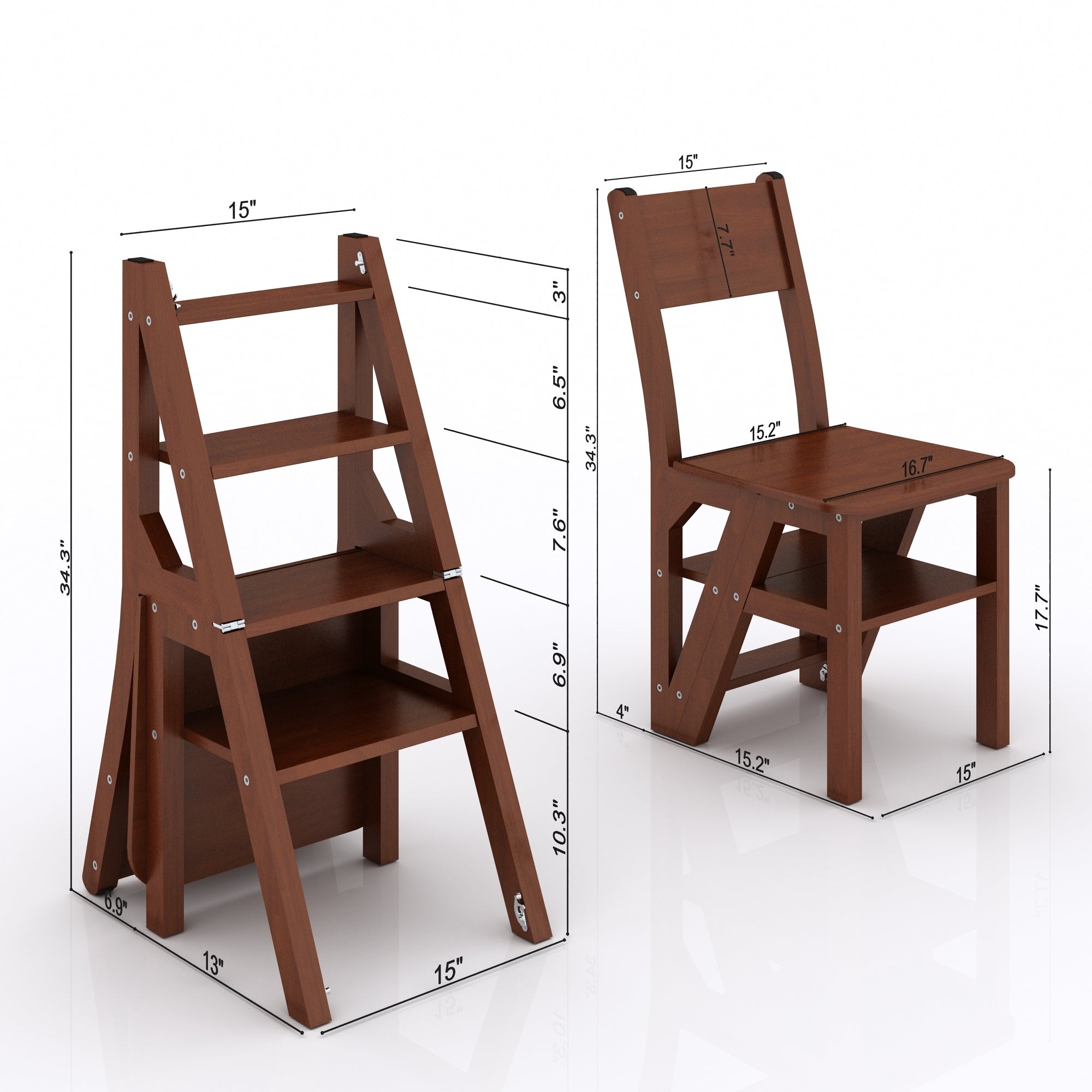 Step Folding Ladder Chair