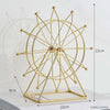 Beautiful golden Rotatable Ferris Wheel