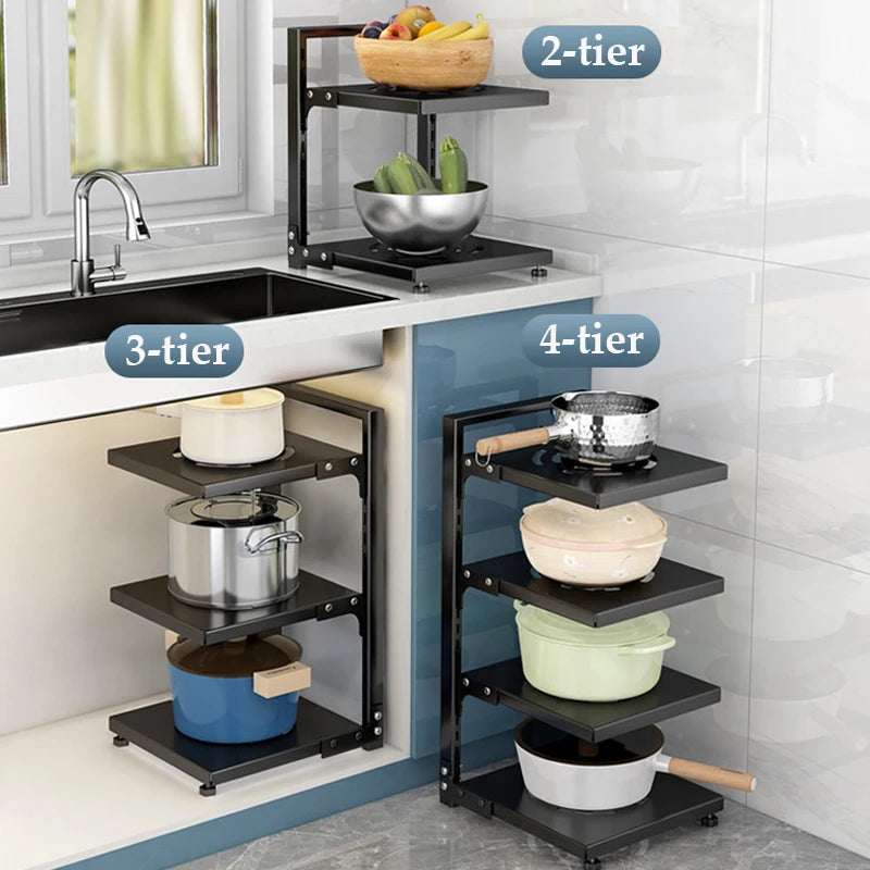 Multi-layer Kitchen Storage Racks