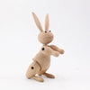 Wood Carving Rabbit Statue