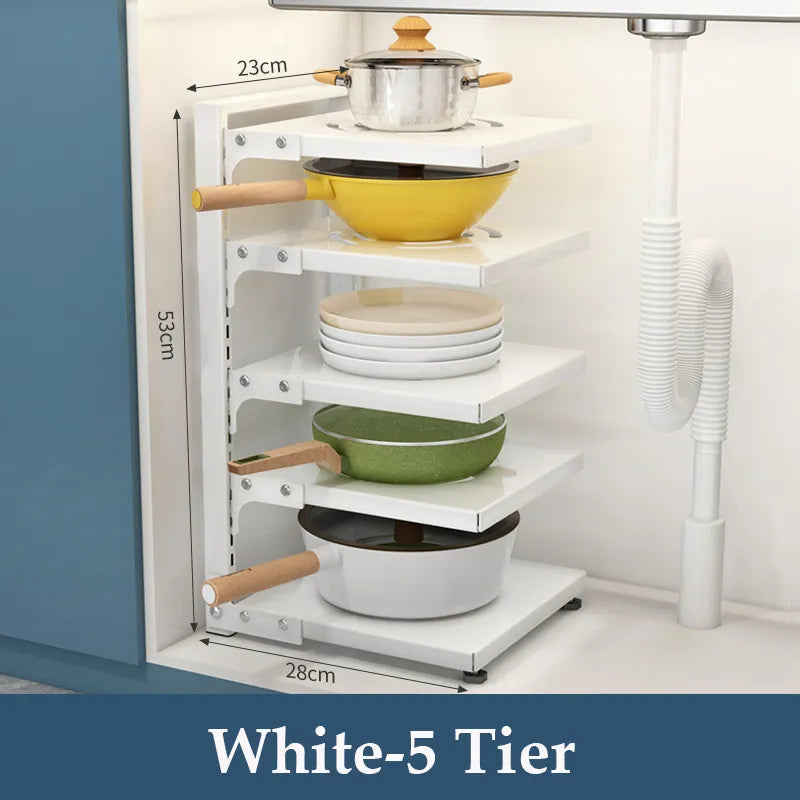 Multi-layer Kitchen Storage Racks