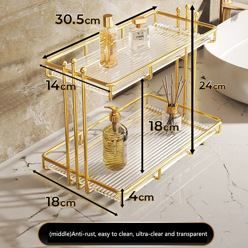 Bathroom Organizer Acrylic Rack