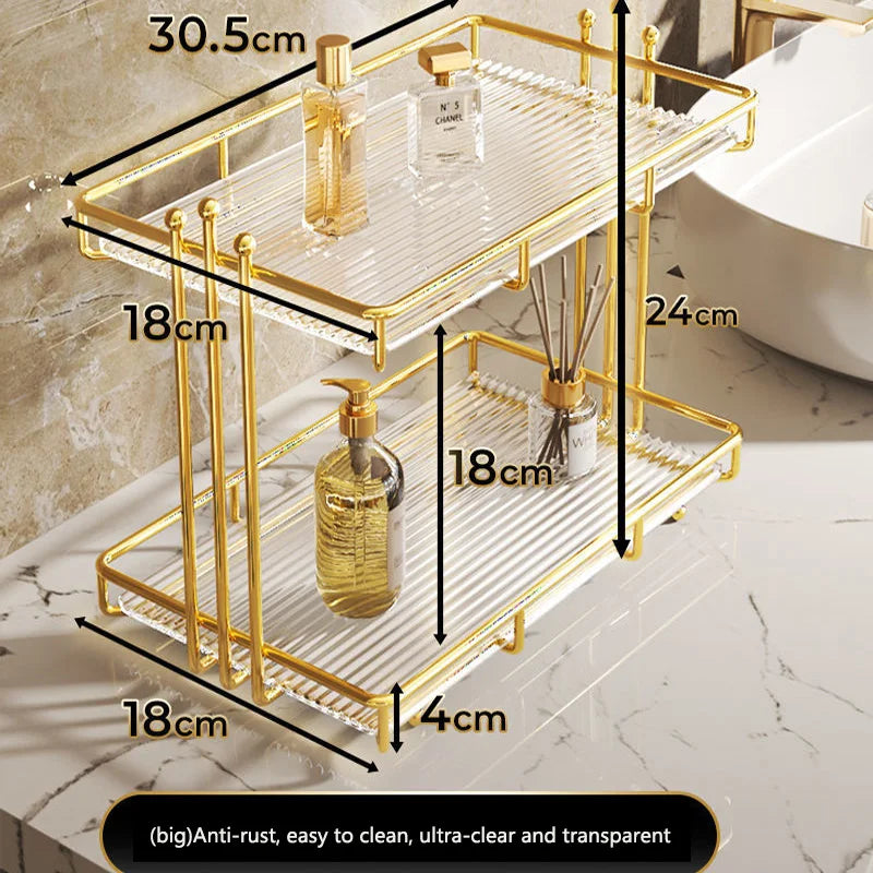 Bathroom Organizer Acrylic Rack