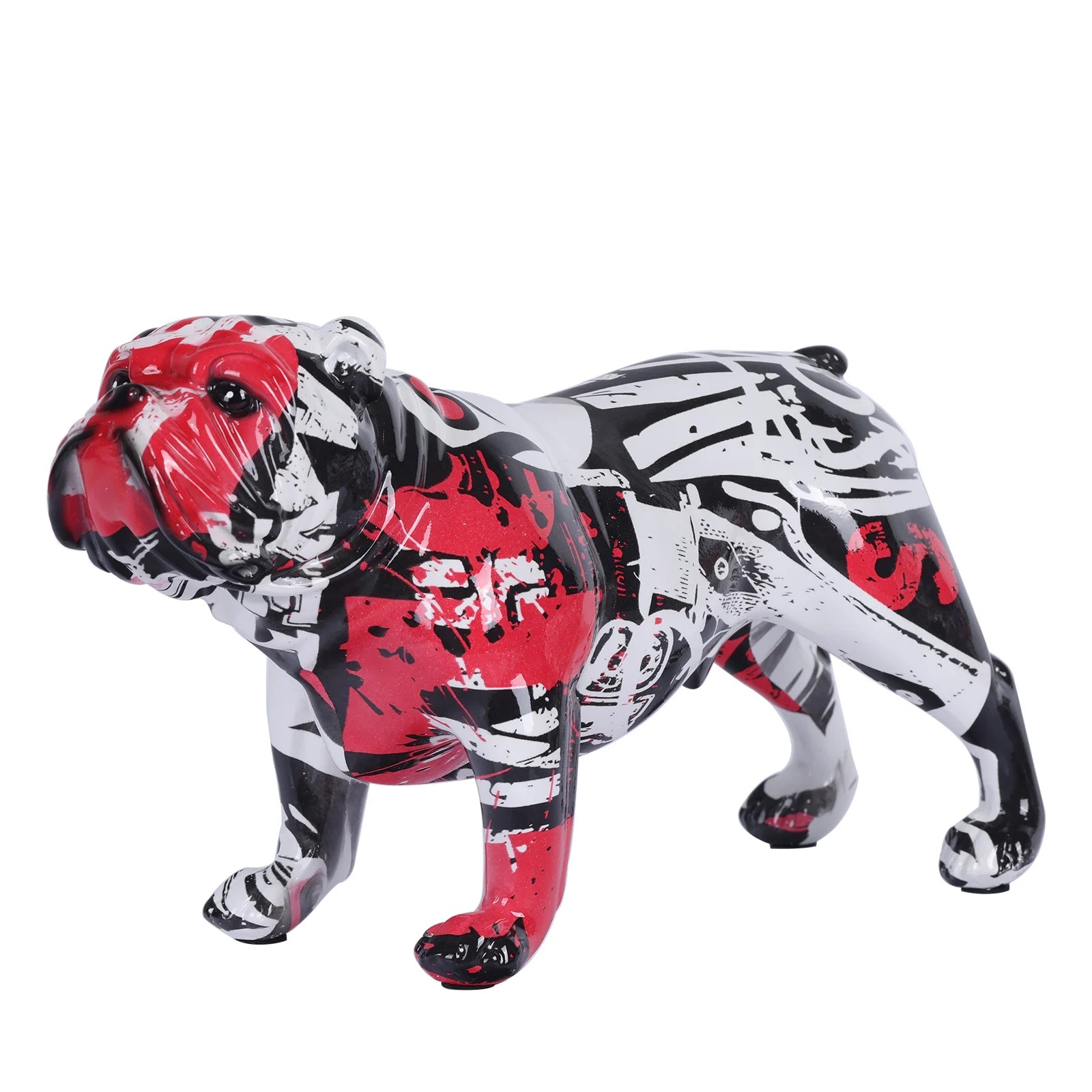 English Bulldog Graffiti Ornament
