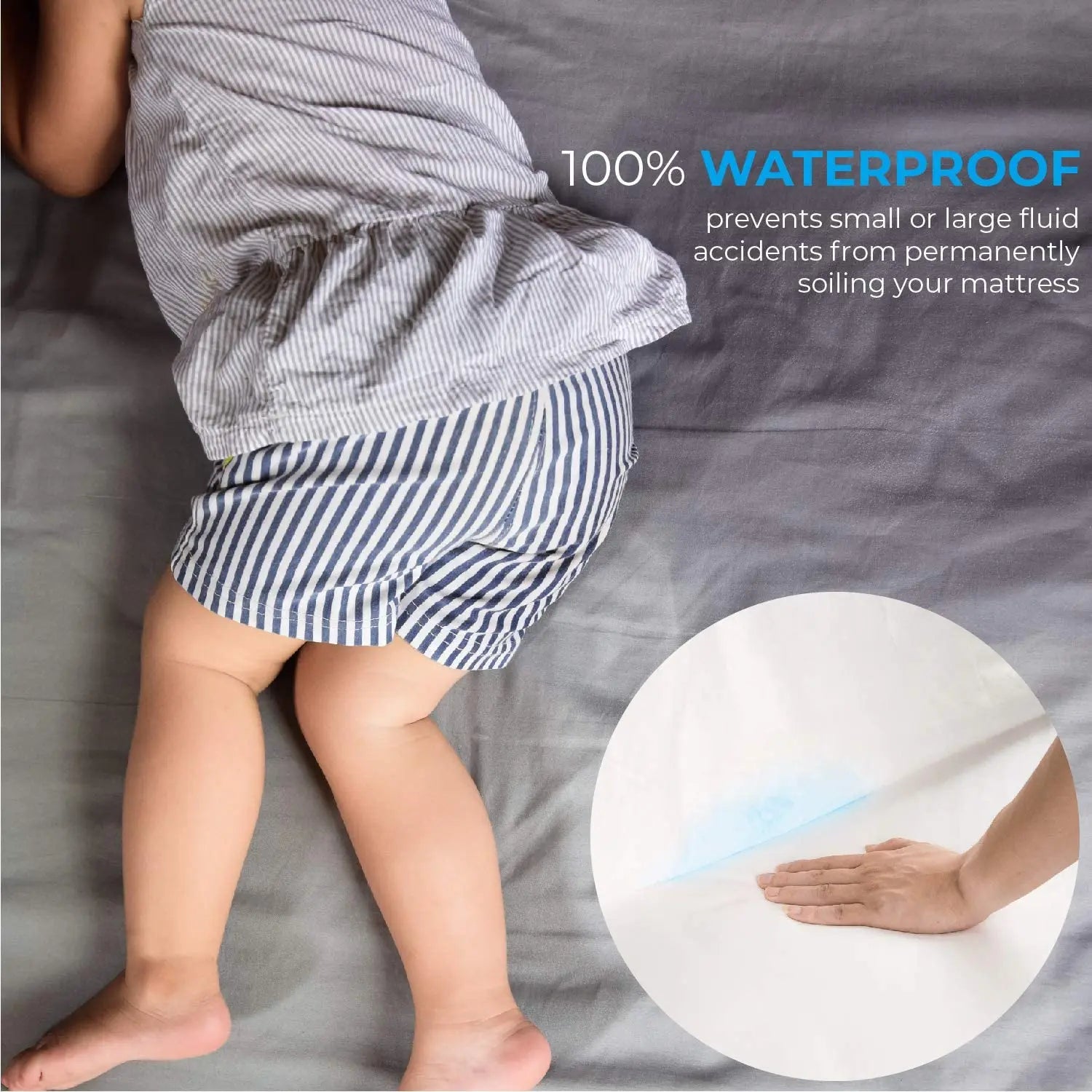 Waterproof Baby Crib Mattress Protector
