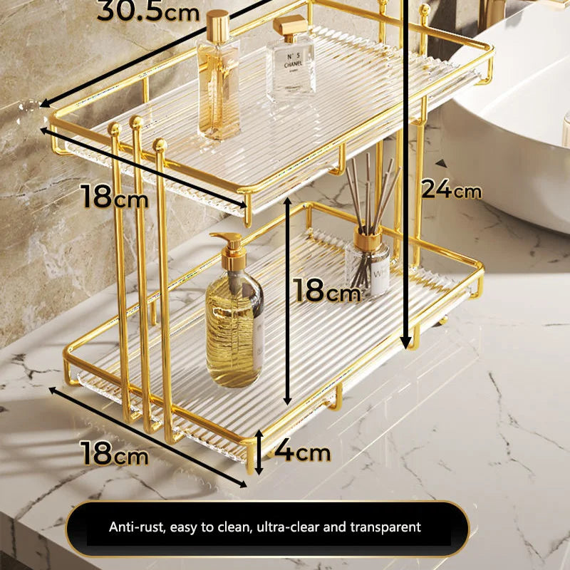 Bathroom Organizer Acrylic Rack