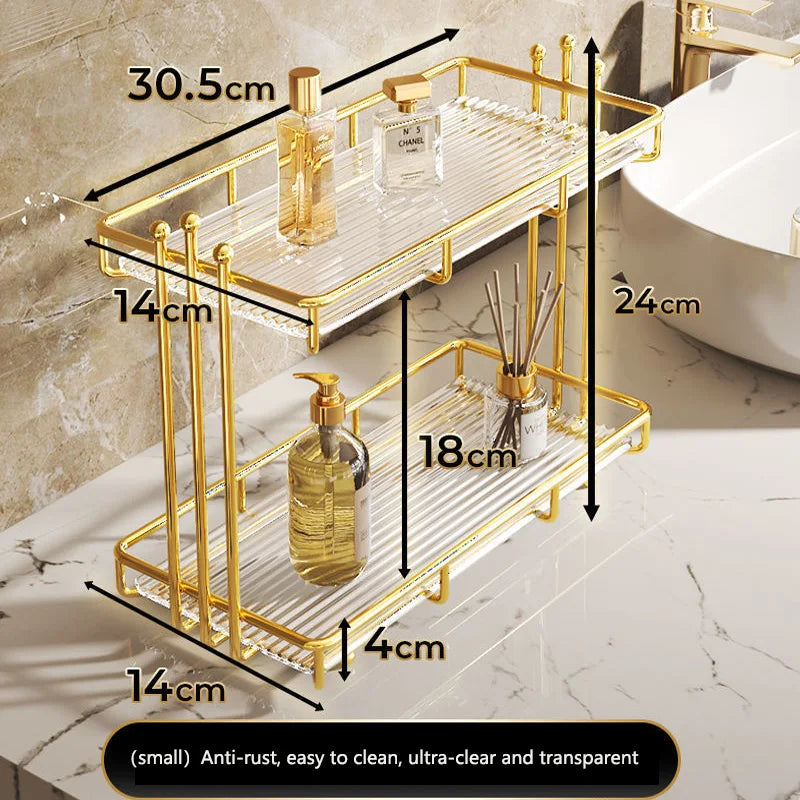 Bathroom Organizer Acrylic Rack