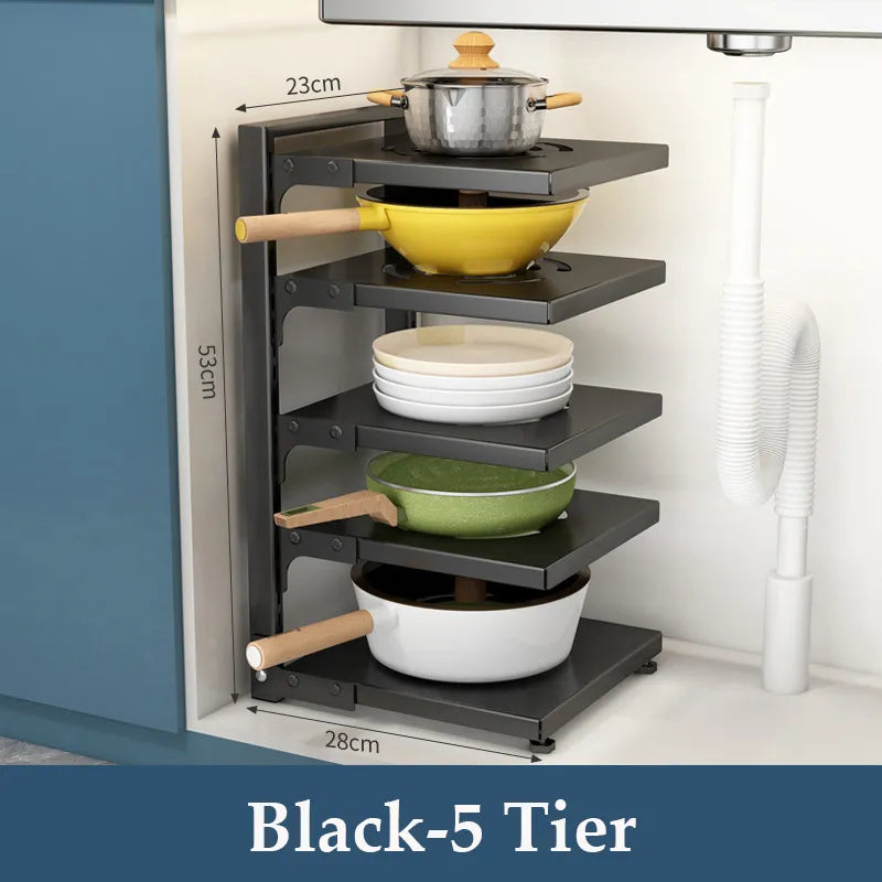 Multi-layer Kitchen Storage Racks