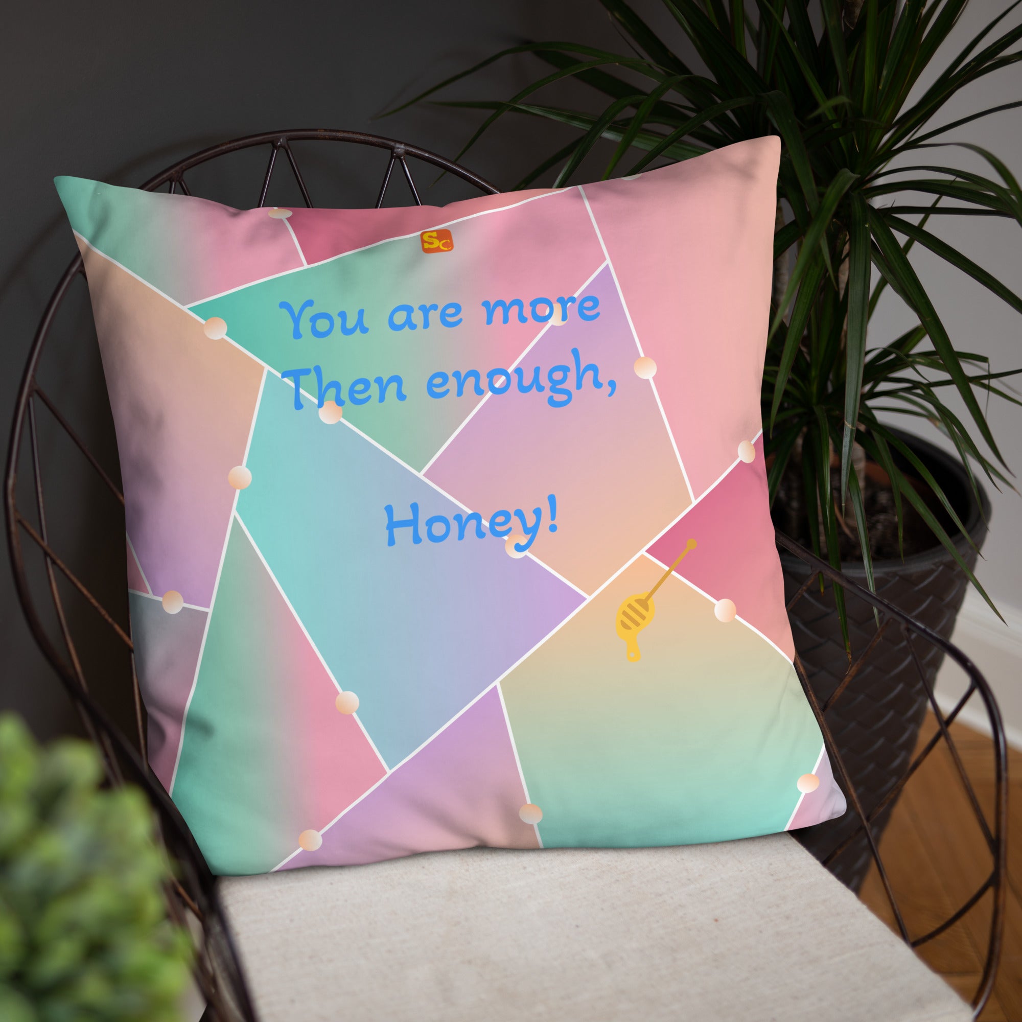 Self-love basic Pillow