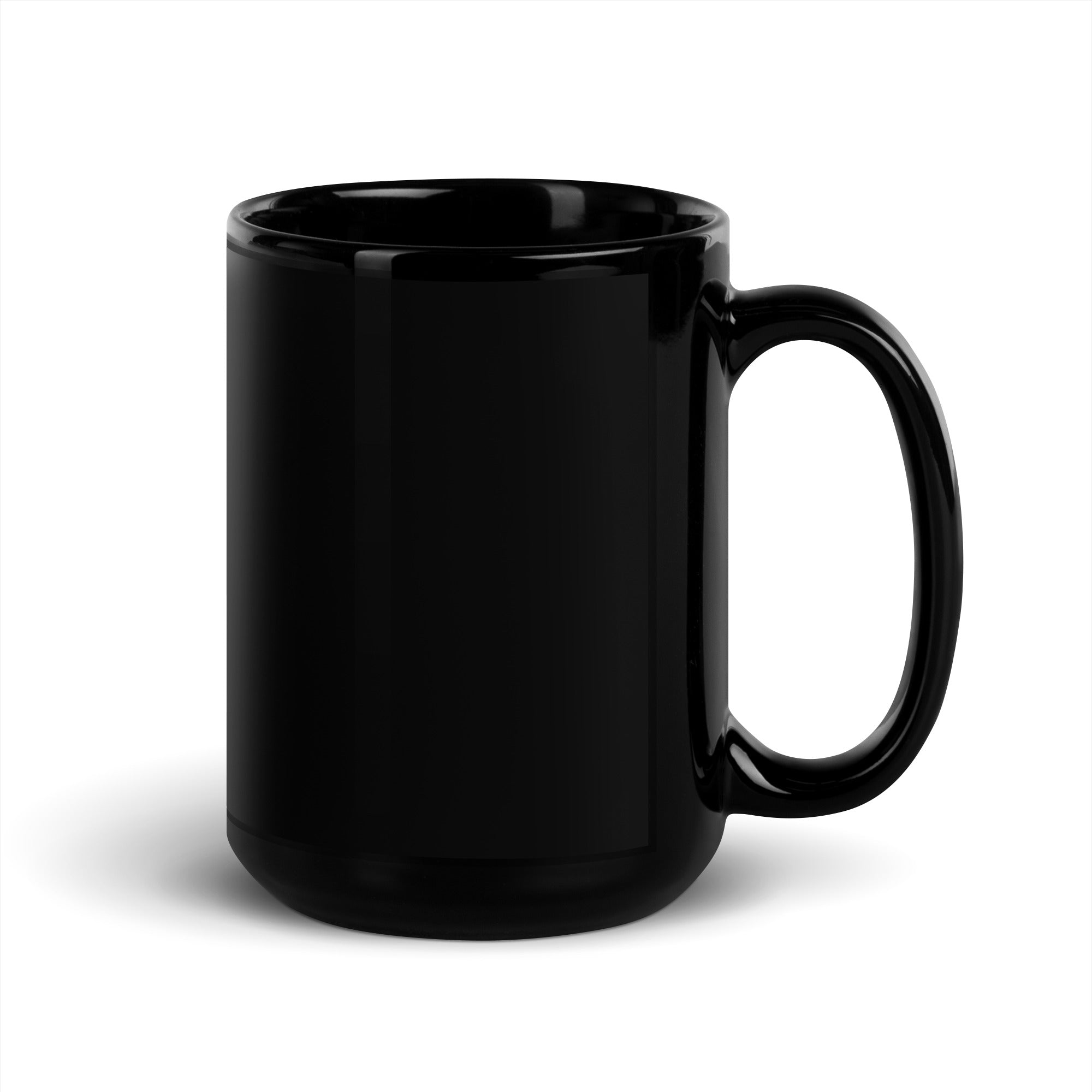 Self-Love Black Glossy Mug
