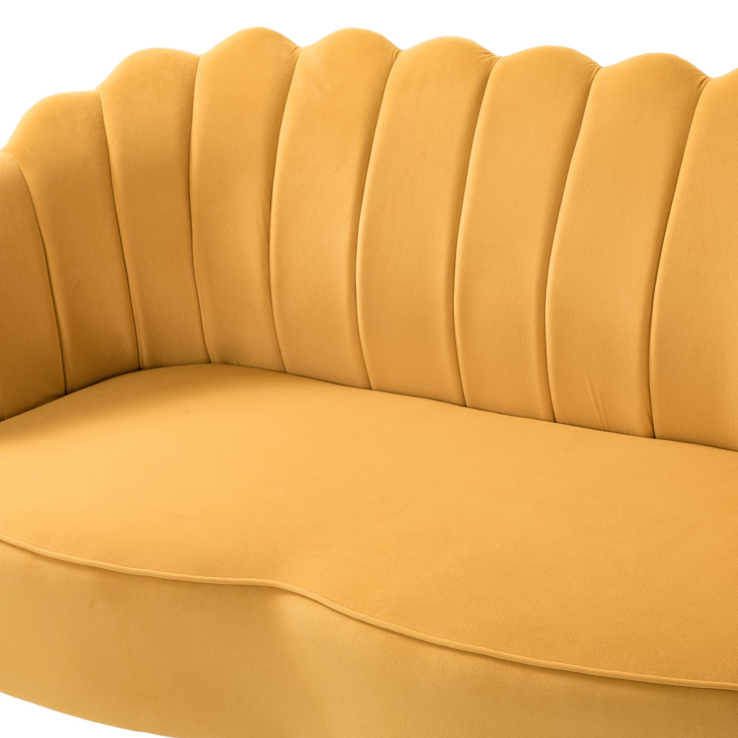 Loveseat Mustard Chair