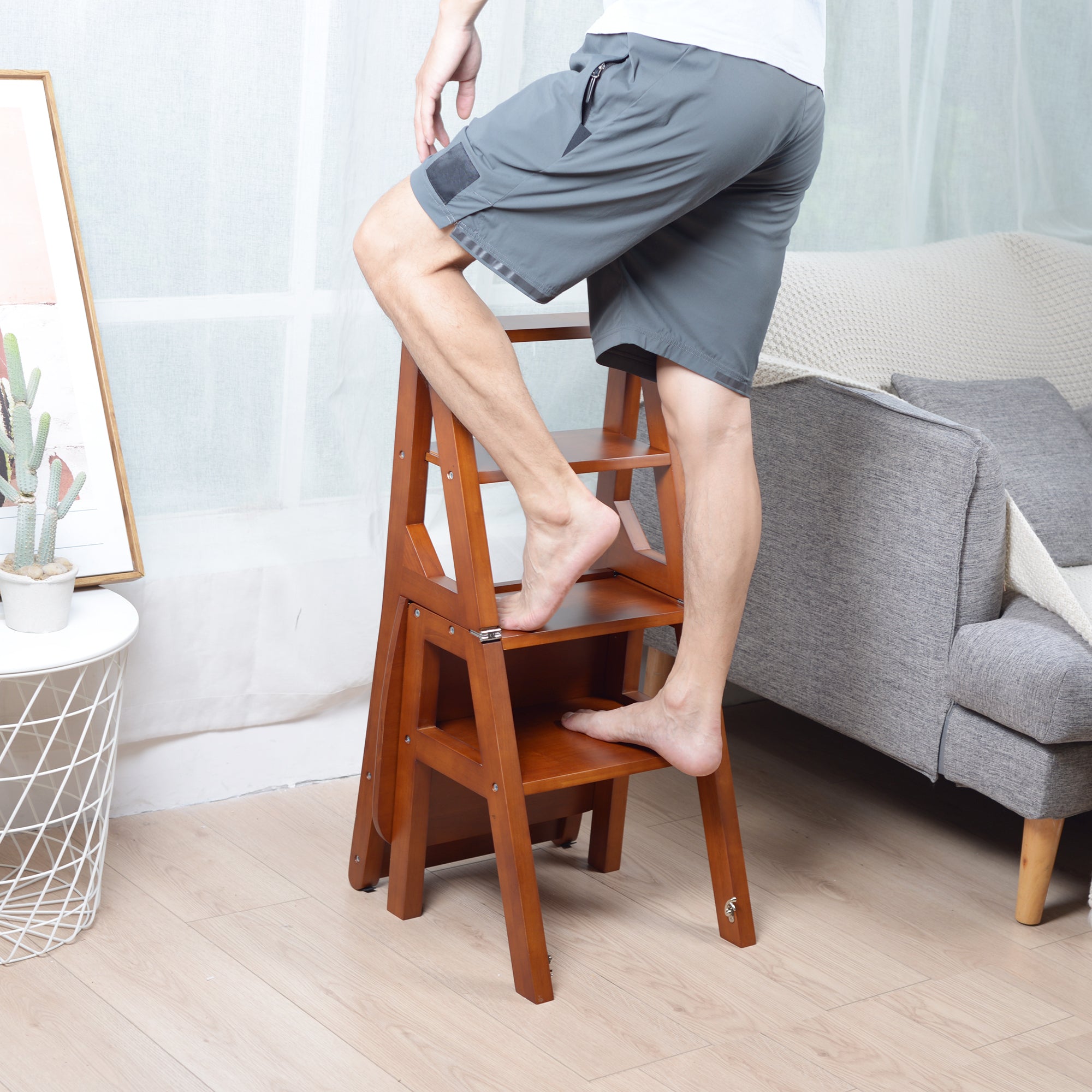 Step Folding Ladder Chair