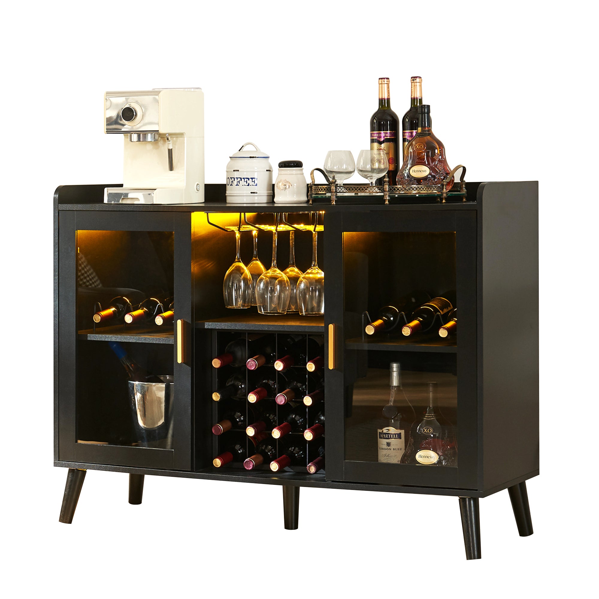 LED Wine Bar Cabinet