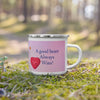 Self-Love Enamel Mug