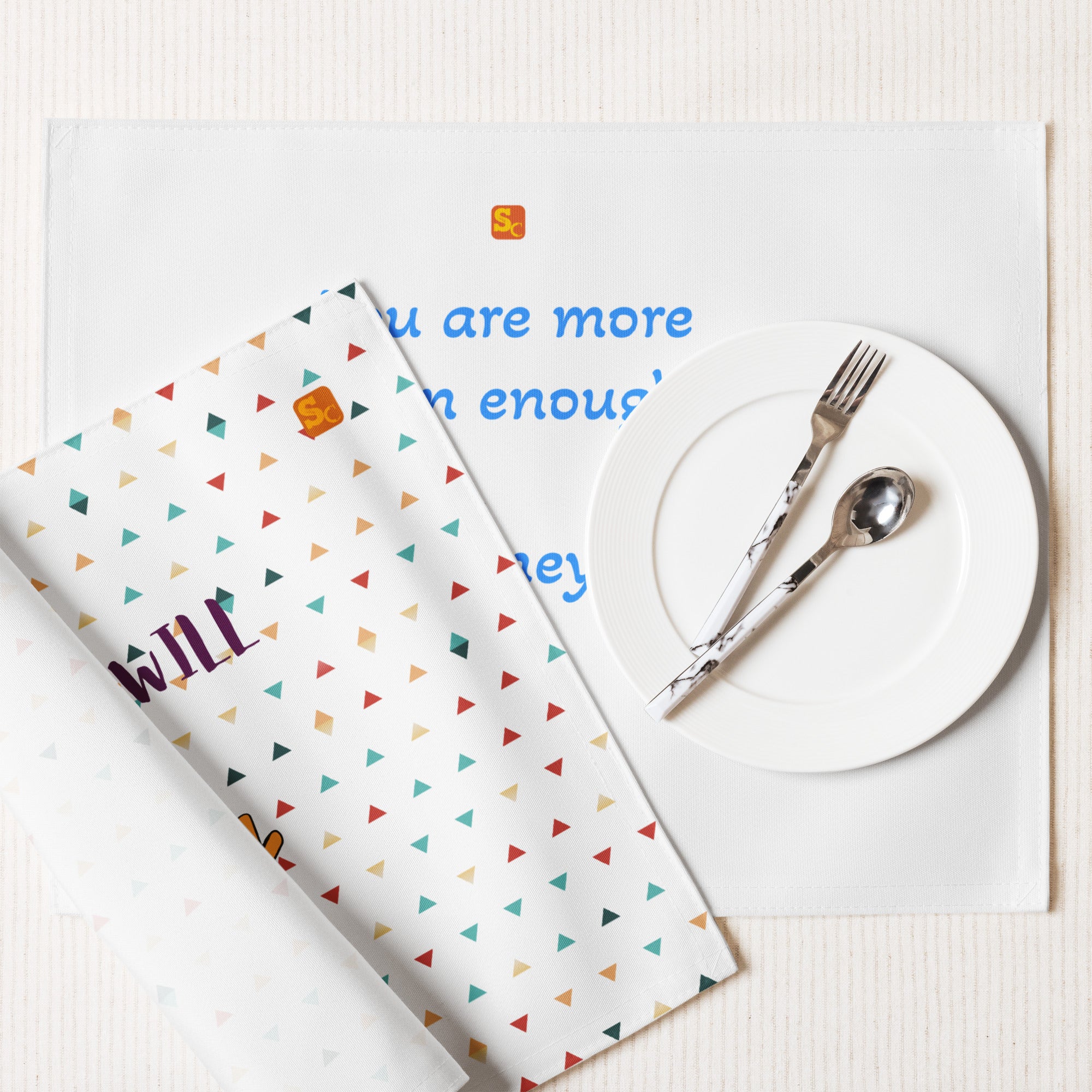 Self-love Placemat Set